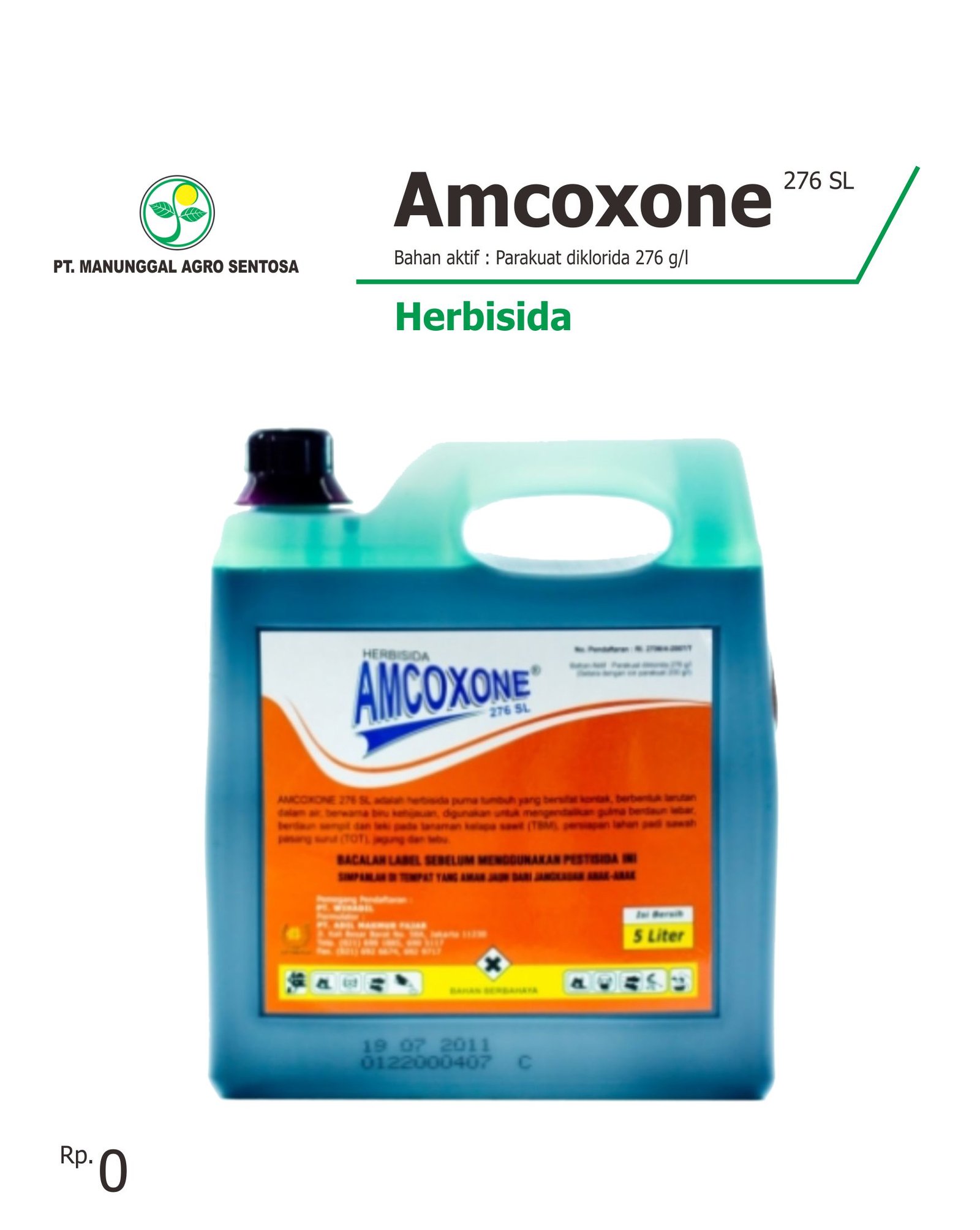 Herbisida - Amcoxone 276 SL 