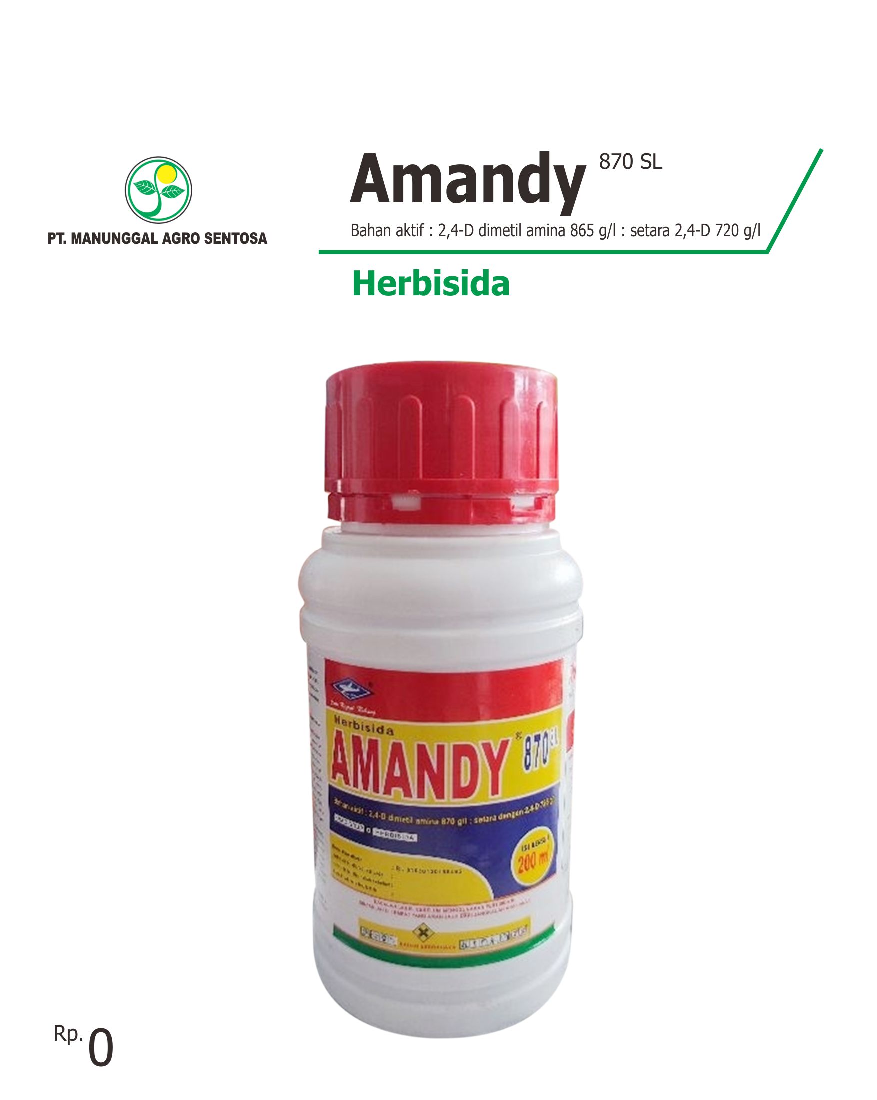 Herbisida - Amandy 870 SL 
